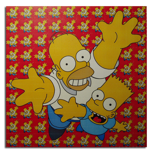 Blotter Art Simpsons
